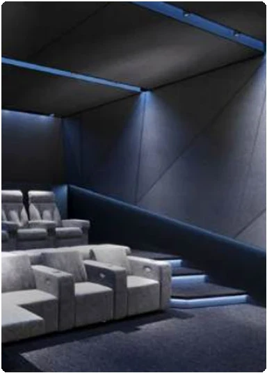 Large-Scale Polyester Acoustic Panel