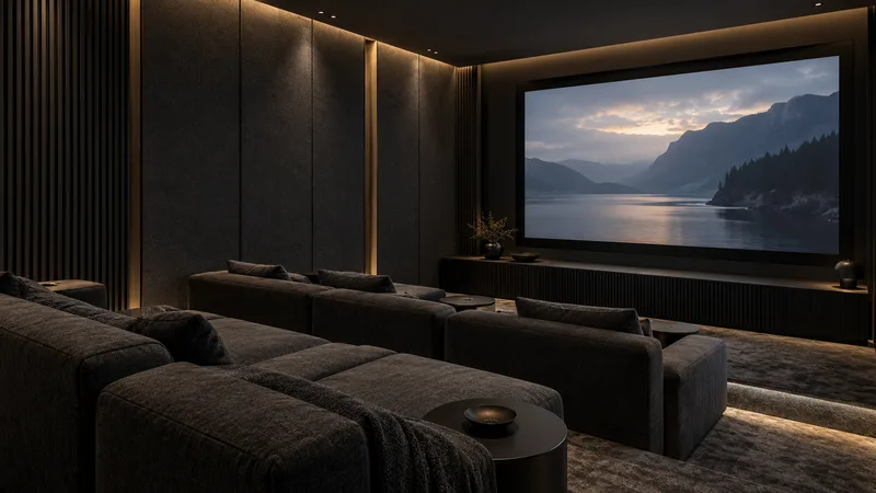 PET Acoustic Panels for Home Cinemas