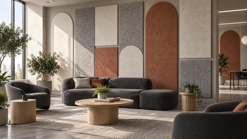 PET Acoustic Wall Panels for Meeting Rooms