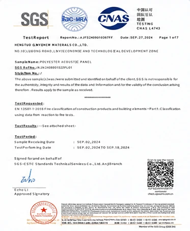 EN 13501-1 B-s2,d0