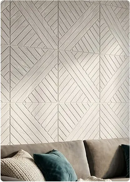 Light Gray UV Printed Acoustic Panel